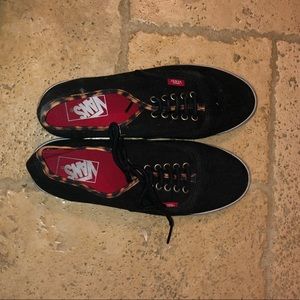Authentic Lo Pro Black/leopard Vans